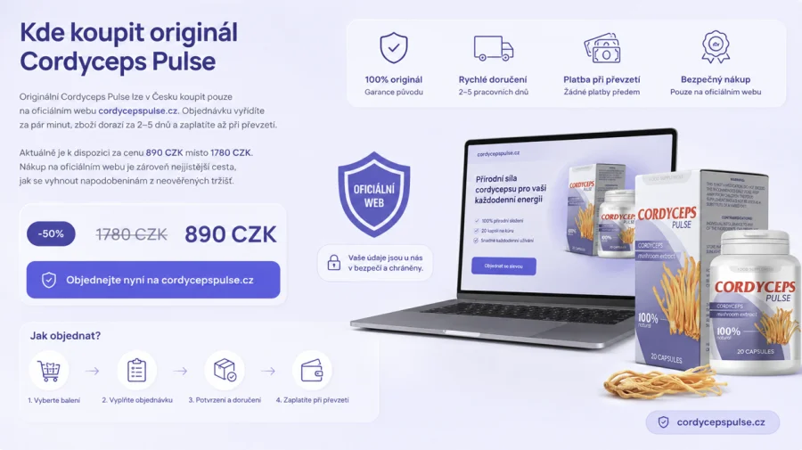 Cordyceps Pulse — objednávka originálu na oficiálním webu